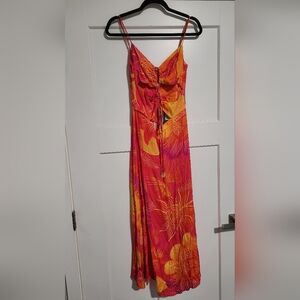 NWT Farm Rio size S cut-out maxi